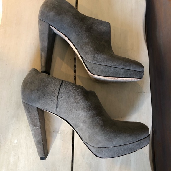 Cole Haan … platform heel suede ankle boots - Picture 1 of 16